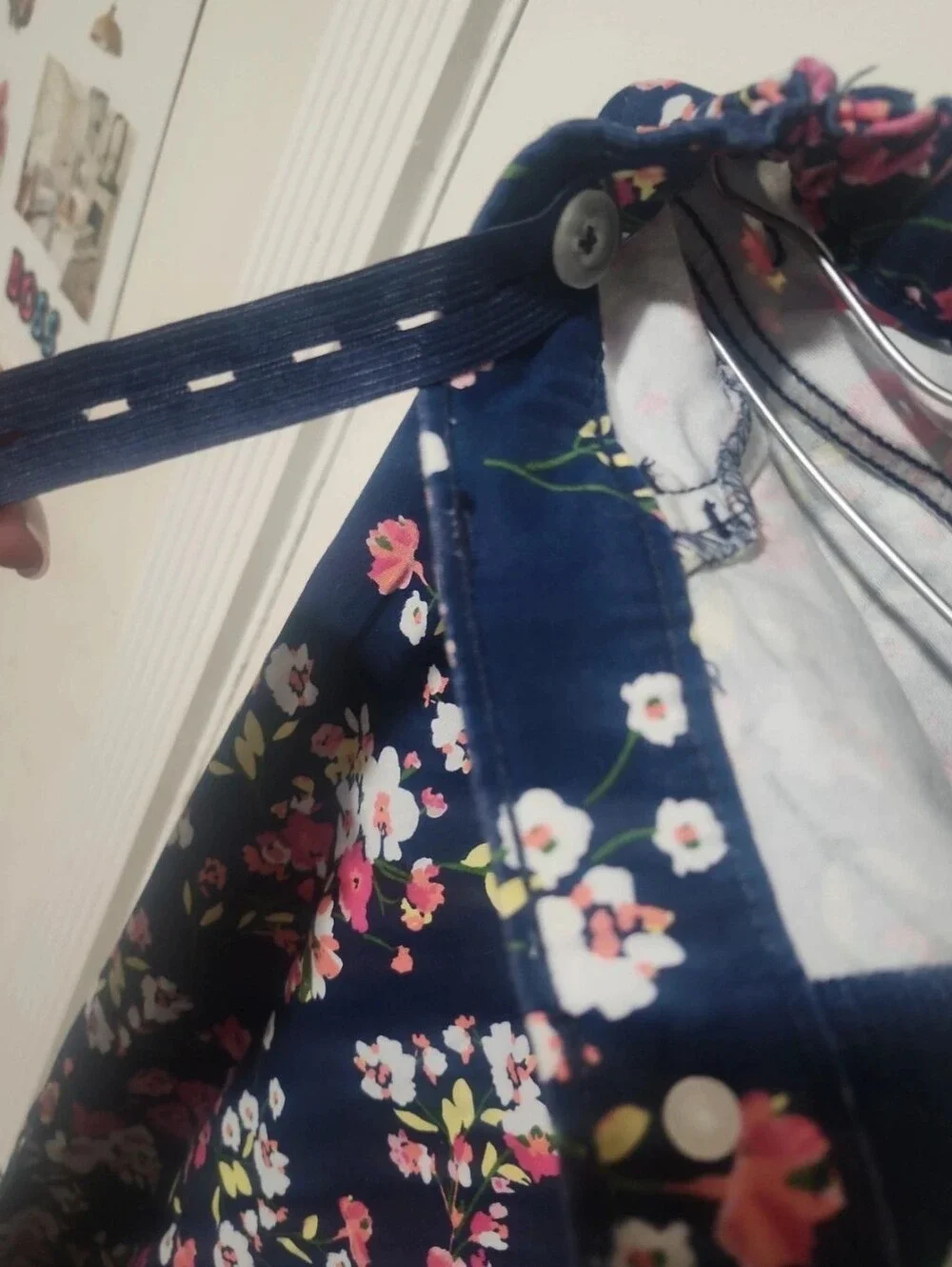 Children's Place Girls Flower Print Skinny Jeans